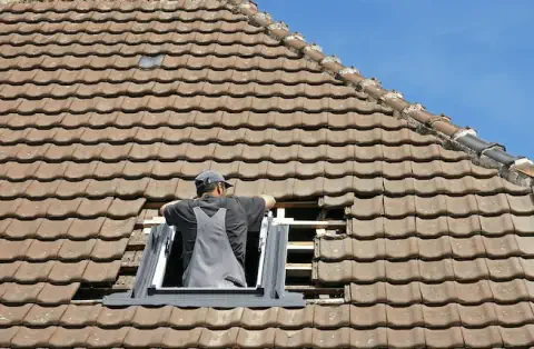 Pose de velux - Caujac